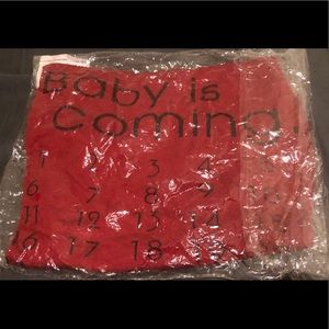 Baby is Coming Countdown Maternity Shirt